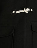 18641 Hooded Winter Coat - Black