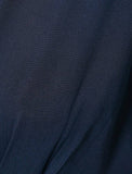 20000 Button Detailed Maxi Dress - Navy Blue